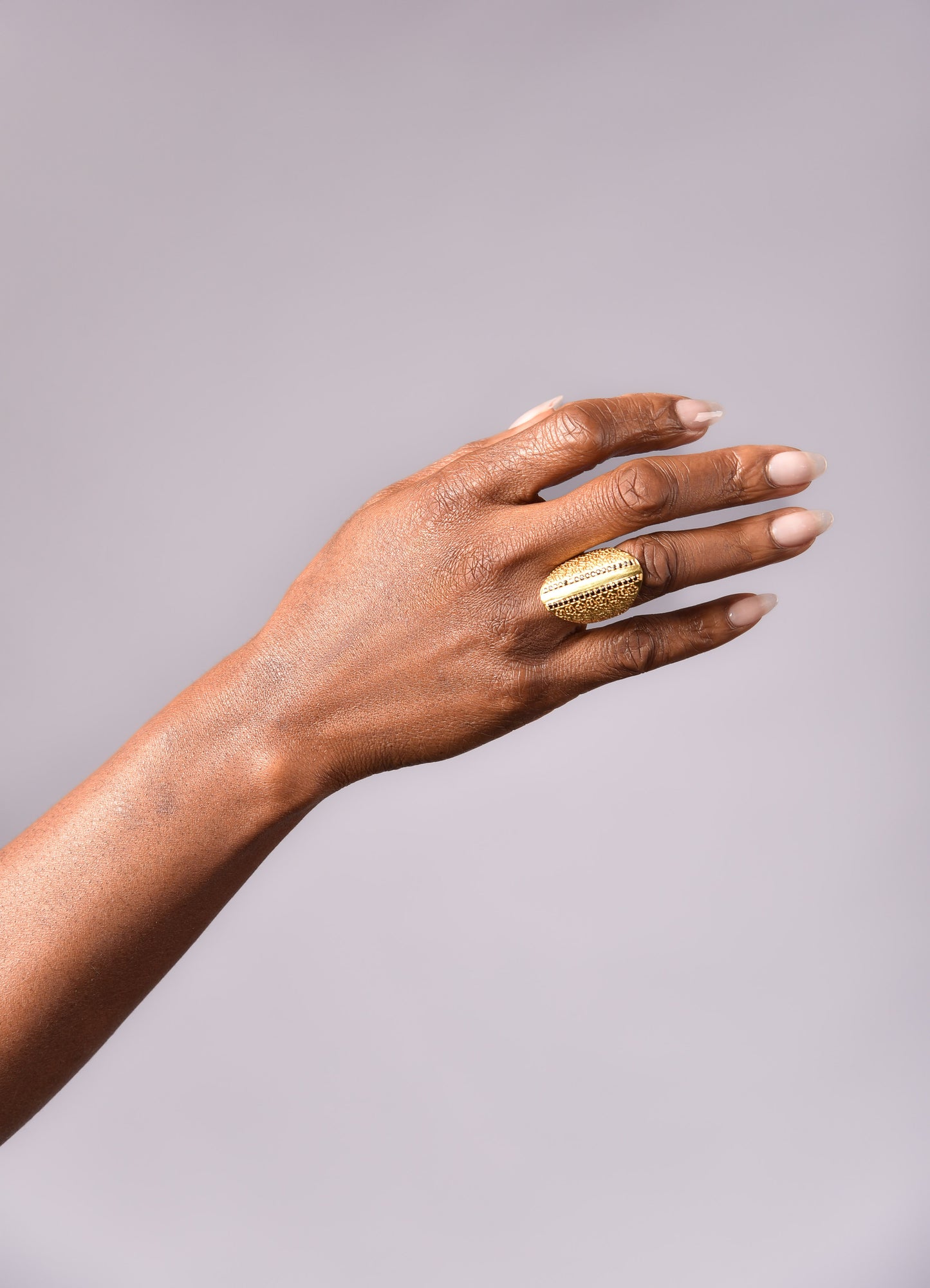 18k Gold Vermeil Eclipse Flower Ring