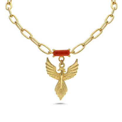 18k Gold Vermeil Firekeeper Necklace