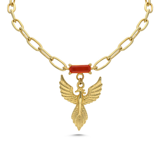 18k Gold Vermeil Firekeeper Necklace